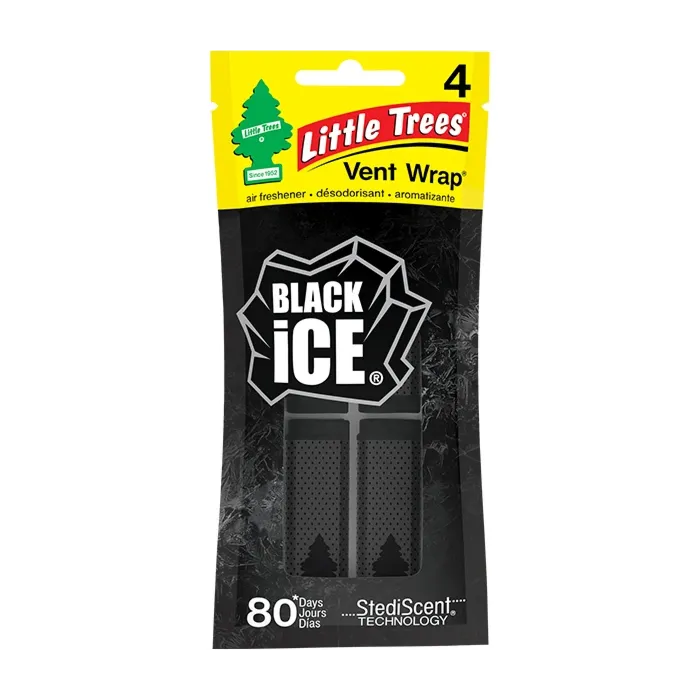 Little Trees Black Ice Air Freshener Vent Wrap