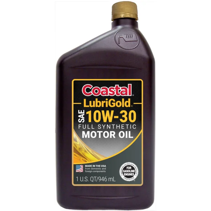 Warren Oil Coastal Lubrigold Full Synthetic 10W30 Quart