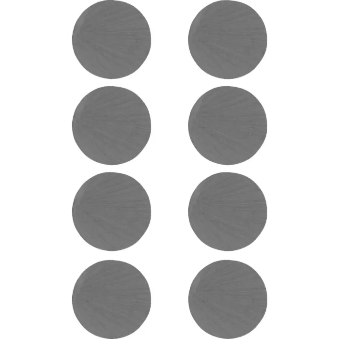 Master Magnetics 3/4 in. Ceramic Magnetic Discs (8-Pack)