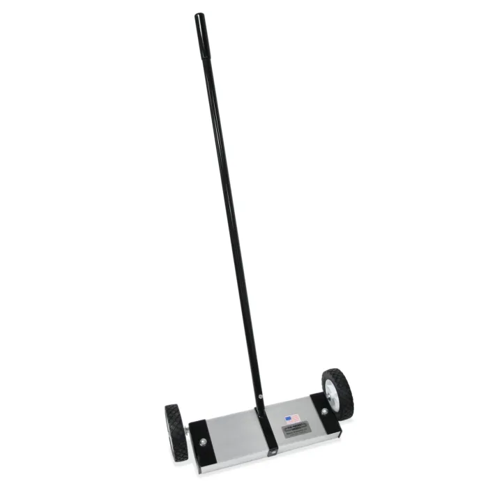 Magnet Source® 3.75 lb 12 in 60 Push-Type Heavy Duty Magnetic Floor Sweeper