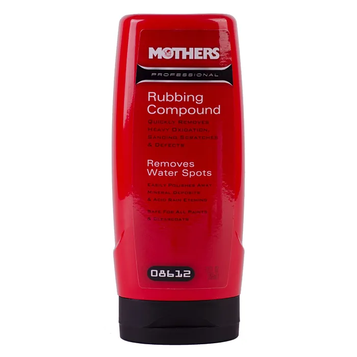 MOTHERS Liquid White 12 oz Professional Rubbing Compound