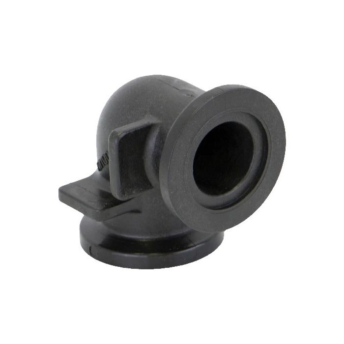 Banjo 1" Flange 90deg Elbow, Poly