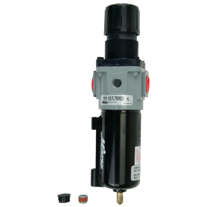 Milton 1/2 in NPT 200 psi Piggyback Filter Regulator