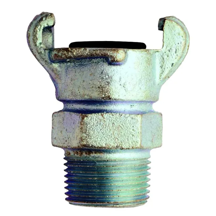 Milton 3/4 in MNPT 150 psi 160 deg F Malleable Iron 2-Claw Twist Lock Universal Coupler