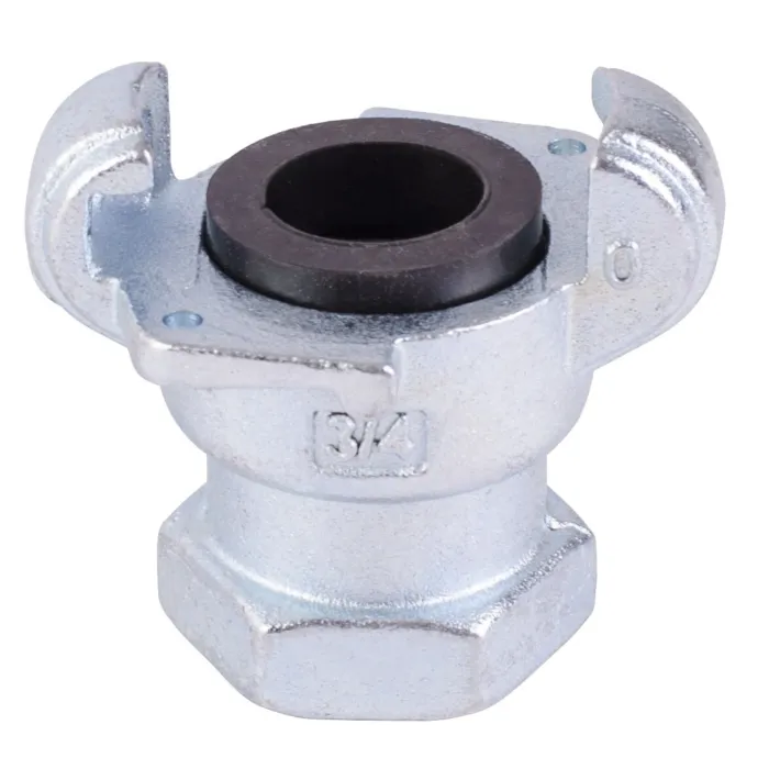 Milton 3/4 in FNPT 150 psi 160 deg F Malleable Iron 2-Claw Twist Lock Universal Coupler