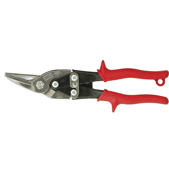 Wiss Aviation Left Snips (Red) 9-3/4 in.
