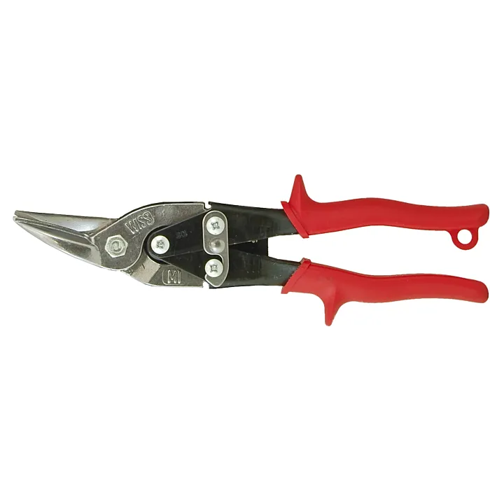 Wiss Aviation Left Snips (Red) 9-3/4 in.