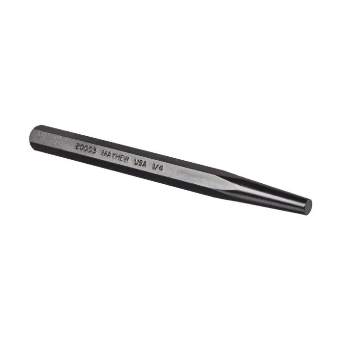 Mayhew Tools 1/4" Pro Solid Punch