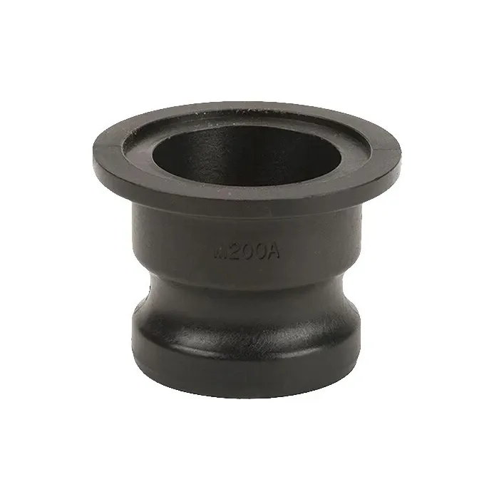 Banjo 2" Standard Port Flange x 2" Male Camlock, Poly Fitting