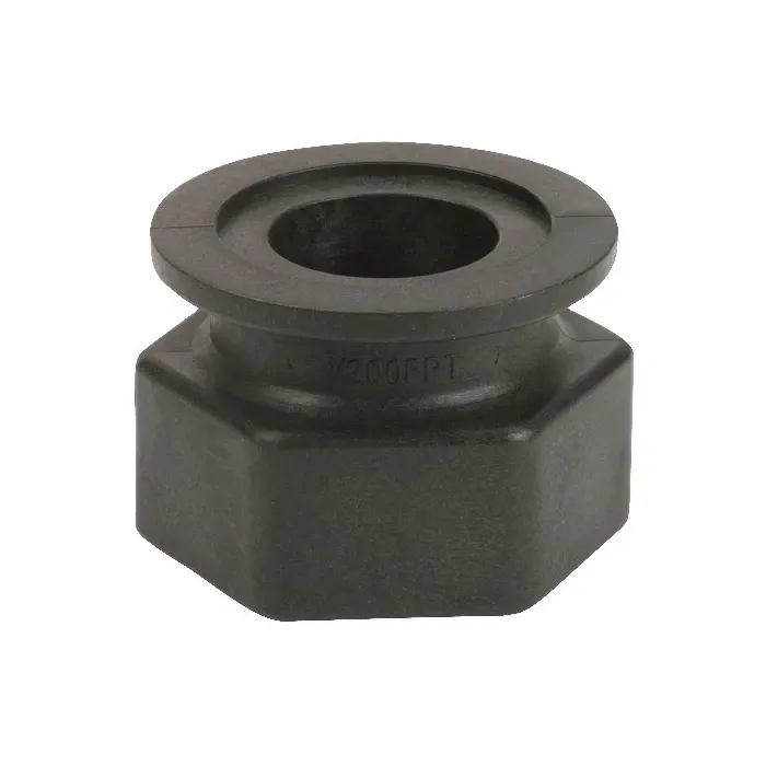 Banjo 2" Standard Port Flange x 2" Female NPT, Poly Fitting