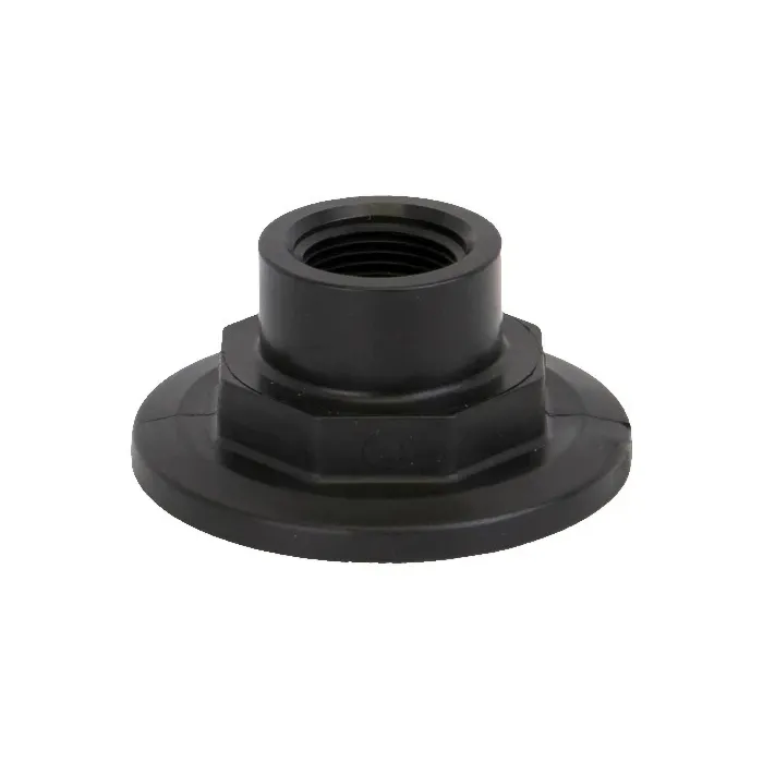 Banjo 2" Standard Port Flange Plug with 3/4" Female NPT Port, Poly