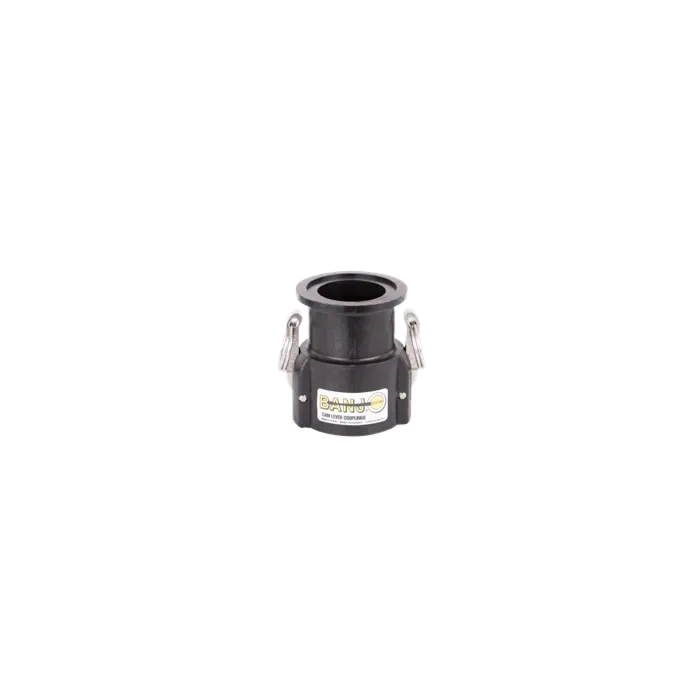Banjo 2" Full Port Flange x 2" Female Camlock, Poly Fitting