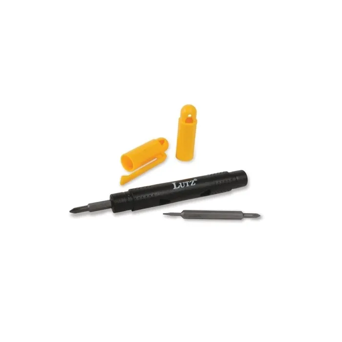 Lutz 4-in-1 Mini Screwdriver - Yellow/Black