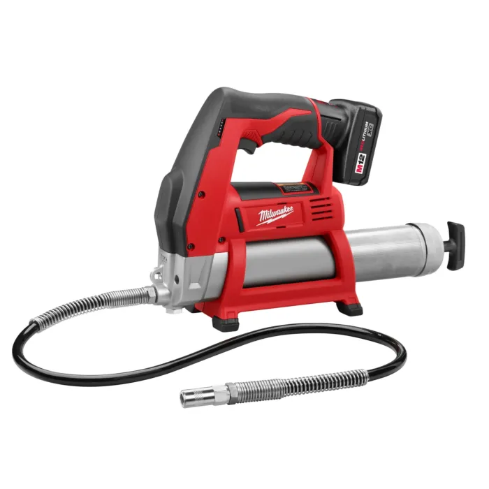 Milwaukee M12™ Cordless LITHIUM-ION Grease Gun Kit