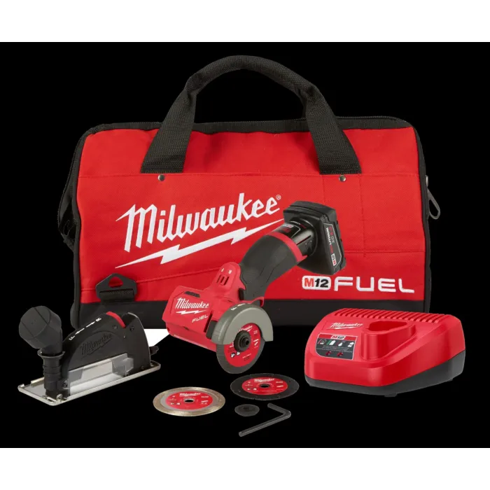 Milwaukee M12 FUEL™ 3" Compact Cut Off Tool - Kit
