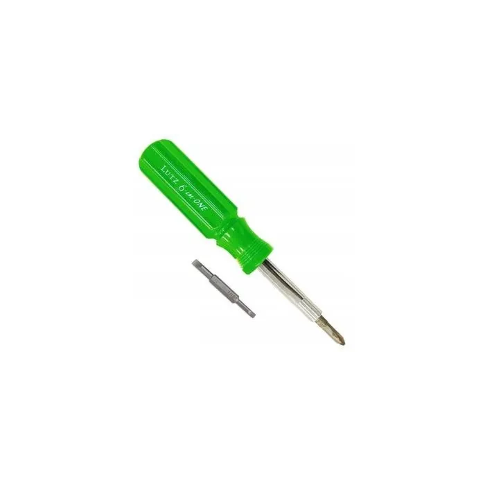 Lutz Green 6-in-1 Screwdriver