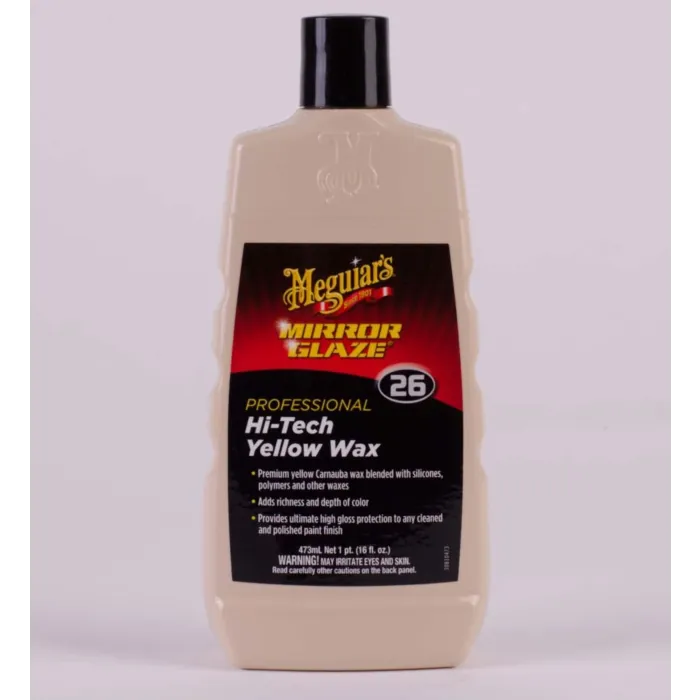 Meguiars Liquid Banana Fragrance Light Yellow Hi-Tech Yellow Wax
