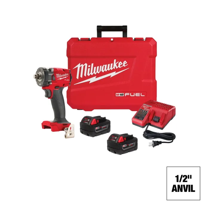 Milwaukee M18 FUEL™ 1/2 " Compact Impact Wrench w/ Friction Ring Kit
