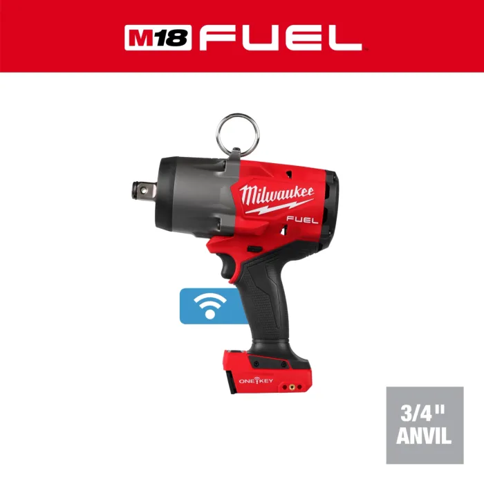 Milwaukee M18 FUEL™ 3/4 in. High Torque Impact Wrench w/ ONE-KEY™