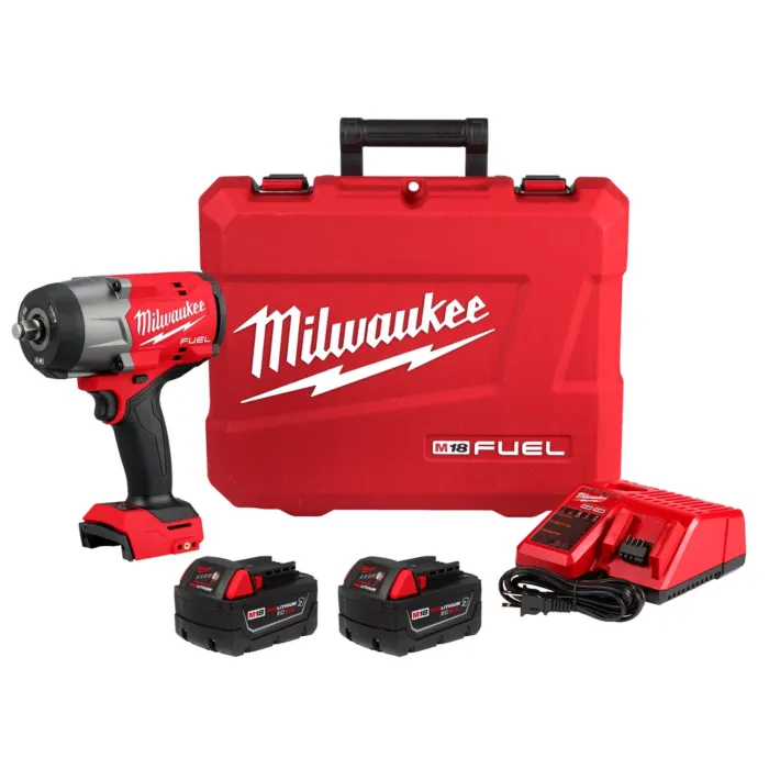 Milwaukee M18 FUEL™ 1/2" High Torque Impact wrench w/ Friction Ring Kit