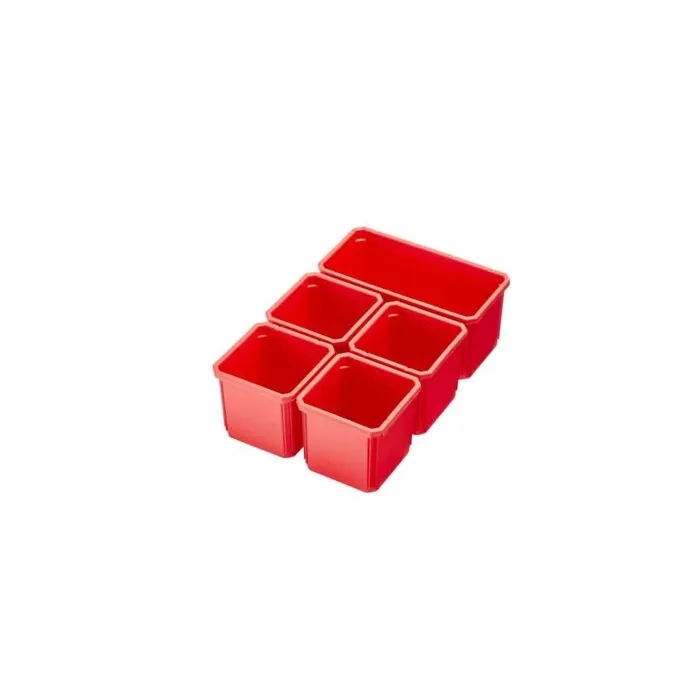Milwaukee PACKOUT® 8.3 in PackOut Organizer 5-Piece Compact Bin Kit