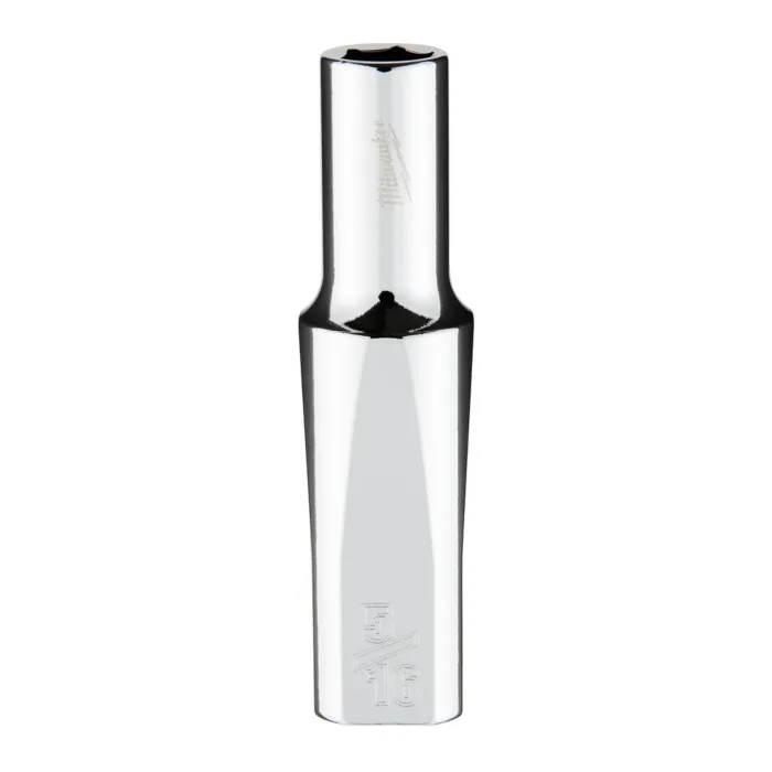 Milwaukee 3/8" Drive 5/16" SAE Deep Socket with FOUR FLAT™ Sides