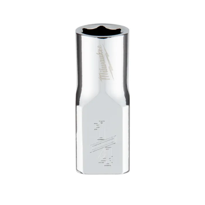 Milwaukee 1/4" Drive 1/4" SAE Socket with FOUR FLAT™ Sides