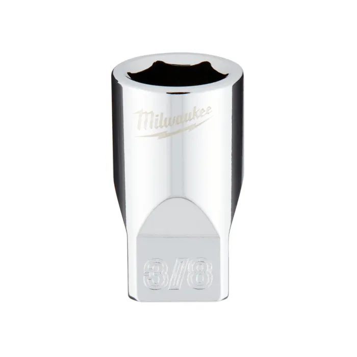 Milwaukee 1/4" Drive 3/8" SAE Socket with FOUR FLAT™ Sides