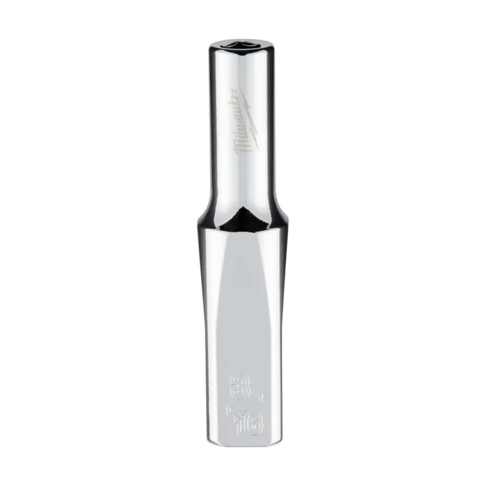 Milwaukee 1/4" Drive 3/16" SAE Deep Socket with FOUR FLAT™ Sides