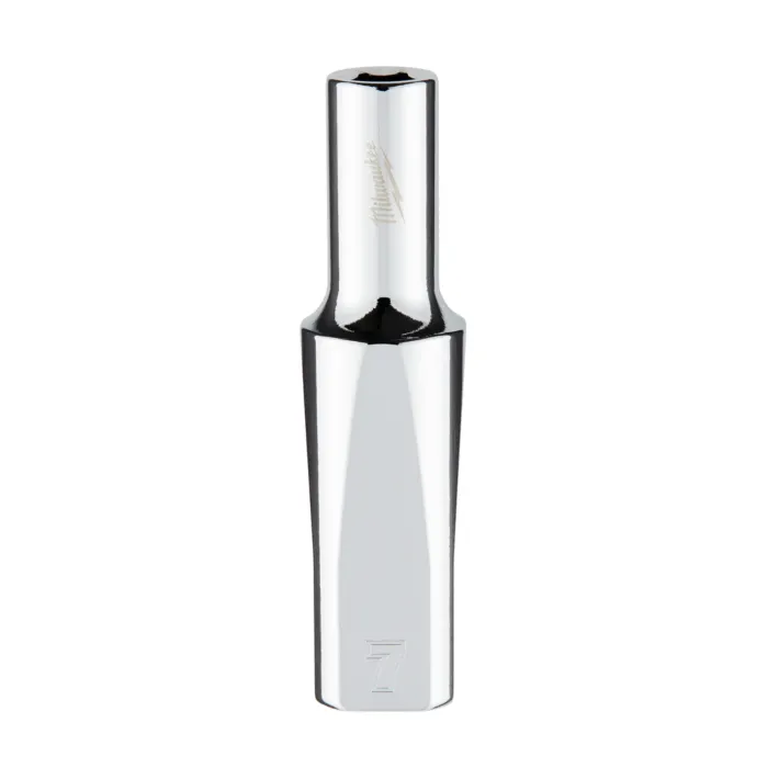 Milwaukee 3/8" Drive 7mm Metric Deep Socket with FOUR FLAT™ Sides