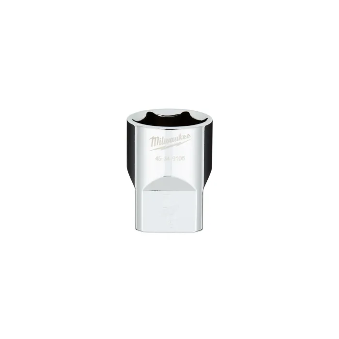 Milwaukee 1/2" Drive 7/8" SAE 6-Point Socket with FOUR FLAT™ Sides