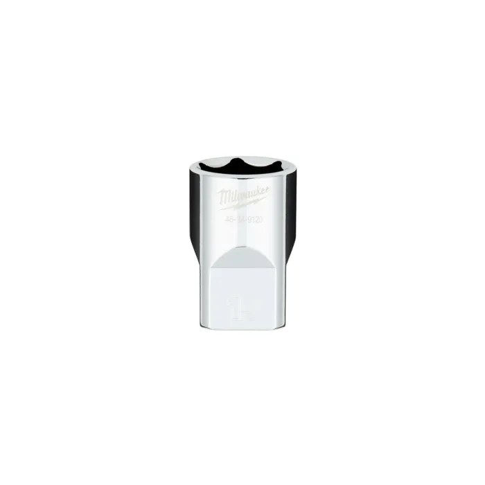 Milwaukee 1/2" Drive 19MM Metric 6-Point Socket with FOUR FLAT™ Sides