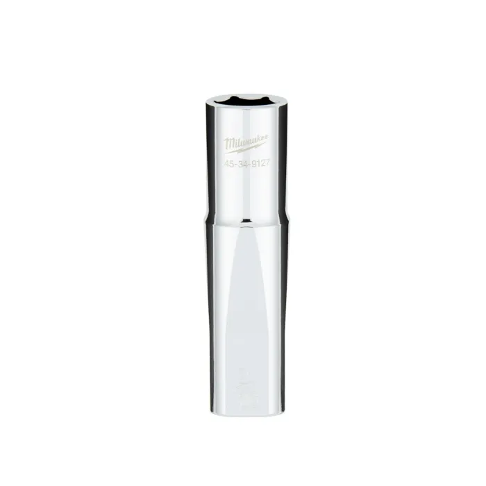 Milwaukee 1/2" Drive 9/16" SAE 6-Point Deep Socket with FOUR FLAT™ Sides