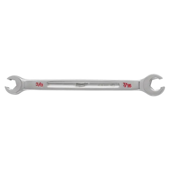 Milwaukee 3/8" X 7/16" Double End Flare Nut Wrench