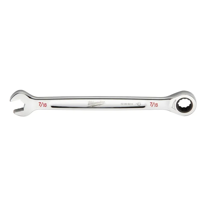 Milwaukee 7/16" SAE Ratcheting Combo Wrench