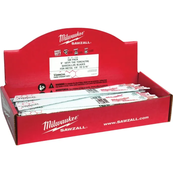 Milwaukee 9" 14 TPI THE TORCH™ SAWZALL® Blades