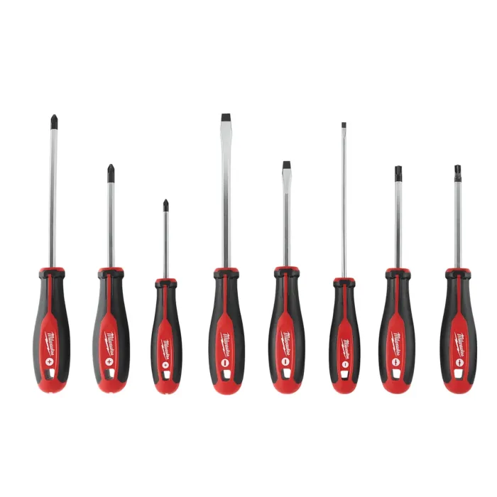 Milwaukee 8pc Screwdriver Kit w/ ECX