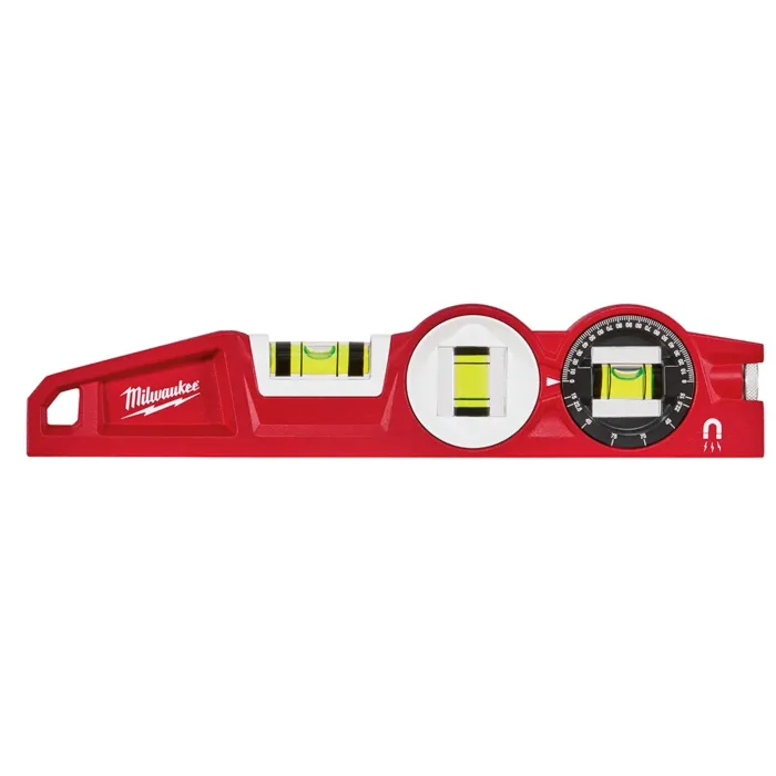 Milwaukee 10 in. Die Cast Torpedo Level w/ 360 Degree Locking Vial
