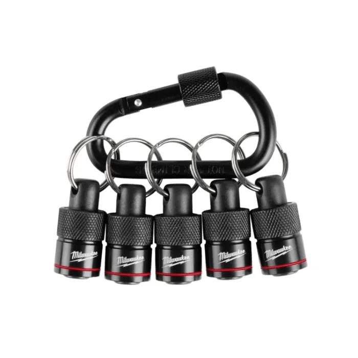 5PC Bit Holder w/ Carabiner