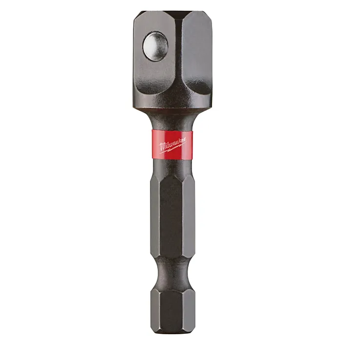 Milwaukee SHOCKWAVE™ Impact Duty 1/4" Hex to 3/8" Square Socket Adapter