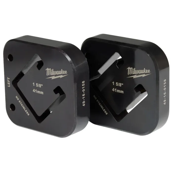 Milwaukee 1-5/8" x 1-5/8" Single Strut Shearing Dies