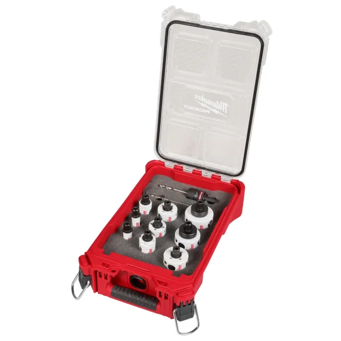 Milwaukee Quik-Lok HOLE DOZER™ Bi-Metal Kit w/ PACKOUT™ Compact Organizer (12pc)