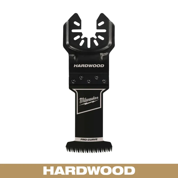 Milwaukee 1-3/8” High Carbon Steel Precision Tooth Hardwood Universal Fit Oscillating Multi-Tool Blade (1 PK)