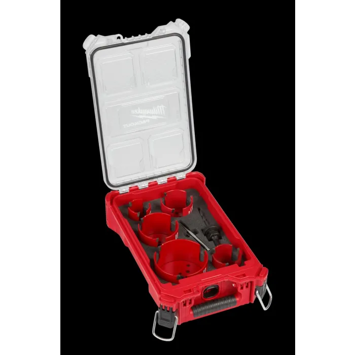 Milwaukee 9 pc. BIG HAWG™ with Carbide Teeth PACKOUT™ Kit