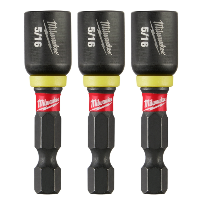 Milwaukee SHOCKWAVE™ Impact Duty Magnetic Nut Driver (3pk) 5/16 in. x 1-7/8 in.