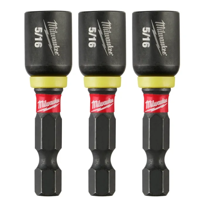 Milwaukee SHOCKWAVE™ Impact Duty Magnetic Nut Driver (3pk) 5/16 in. x 1-7/8 in.