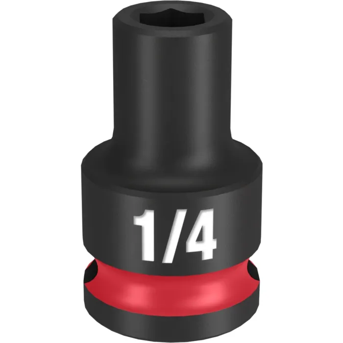Milwaukee SHOCKWAVE™ Impact Duty 3/8" Drive 1/4" Standard 6 Point Socket
