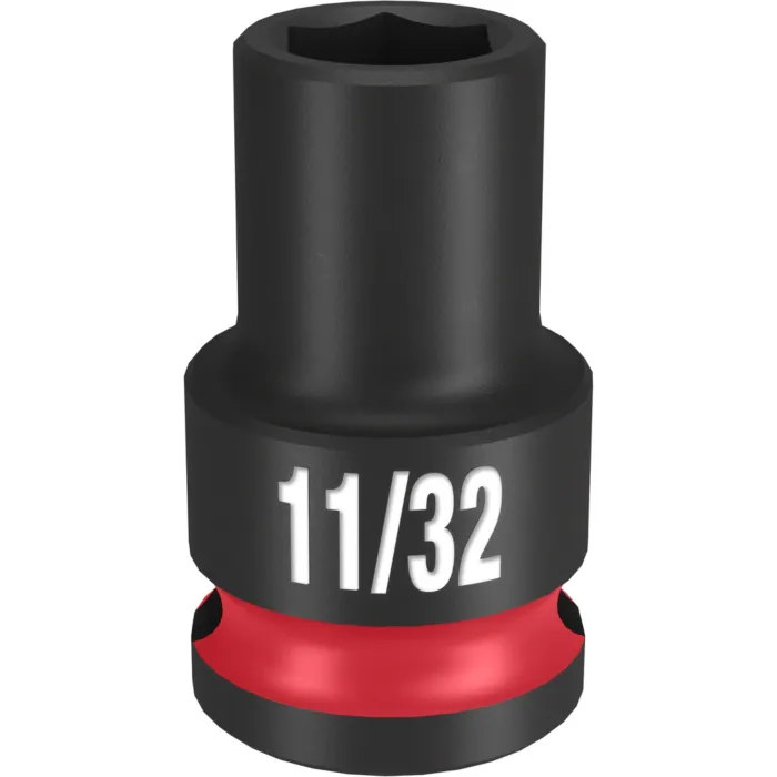 Milwaukee SHOCKWAVE™ Impact Duty 3/8" Drive 11/32" Standard 6 Point Socket