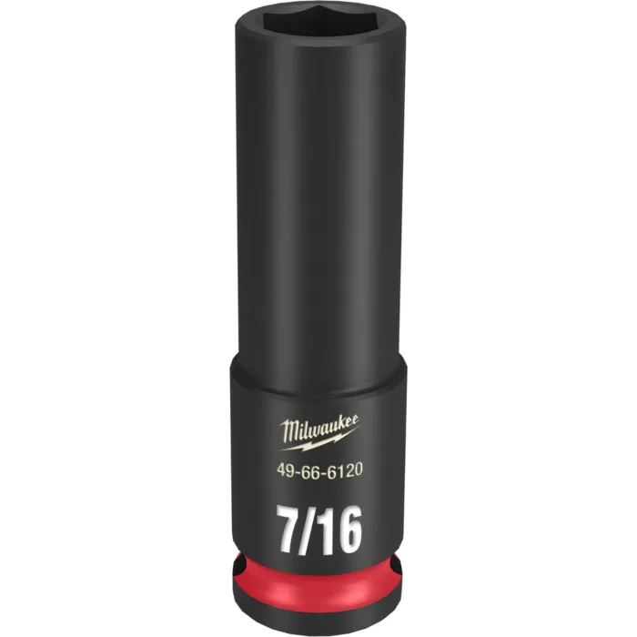 Milwaukee SHOCKWAVE™ Impact Duty 3/8" Drive 7/16" Deep 6 Point Socket