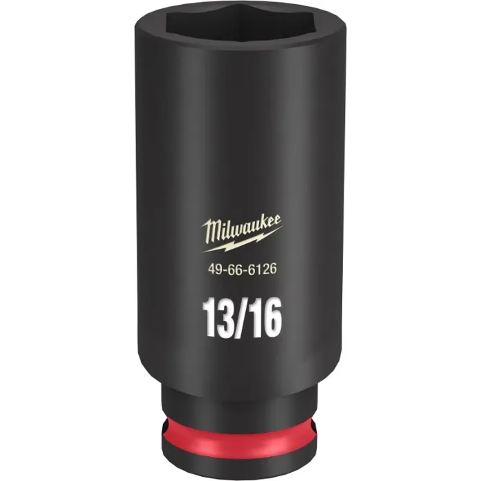Milwaukee SHOCKWAVE™ Impact Duty 3/8" Drive 13/16" Deep 6 Point Socket
